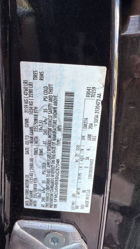 2013 Ford Escape SEL
