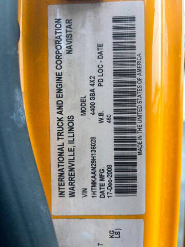 2009 International DuraStar 4400