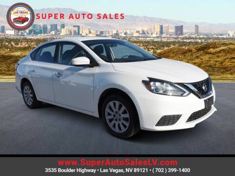 2017 Nissan Sentra for sale at Super Auto Sales in Las Vegas NV