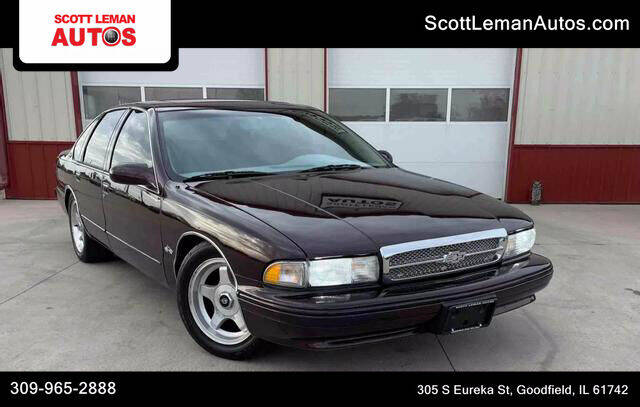 1995 Chevrolet Impala for sale at SCOTT LEMAN AUTOS in Goodfield IL