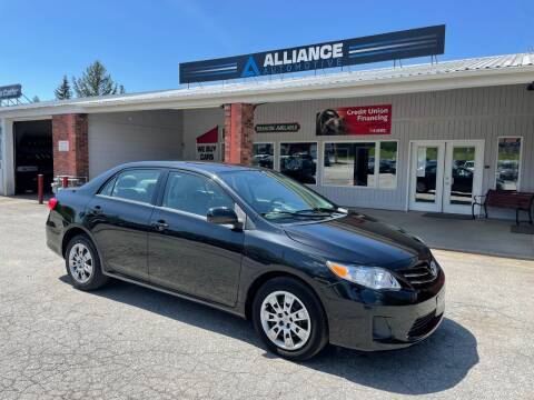2013 Toyota Corolla for sale at Alliance Automotive in Saint Albans VT