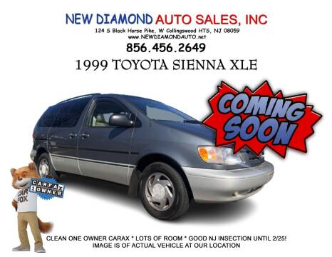 1999 Toyota Sienna for sale at New Diamond Auto Sales, INC in West Collingswood Heights NJ