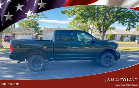 2013 RAM 1500 for sale at J & M Auto Land in Sacramento CA