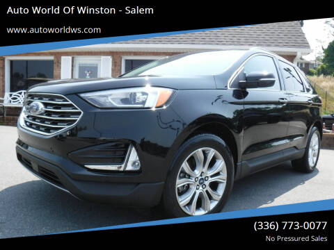 2020 Ford Edge for sale at Auto World Of Winston - Salem in Winston Salem NC