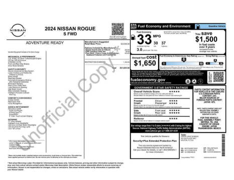 2024 Nissan Rogue S