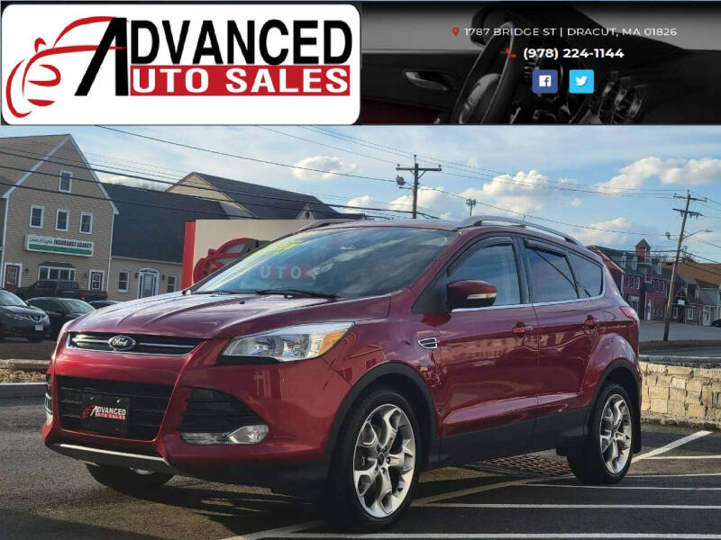 2016 Ford Escape for sale at Advanced Auto Sales in Dracut MA