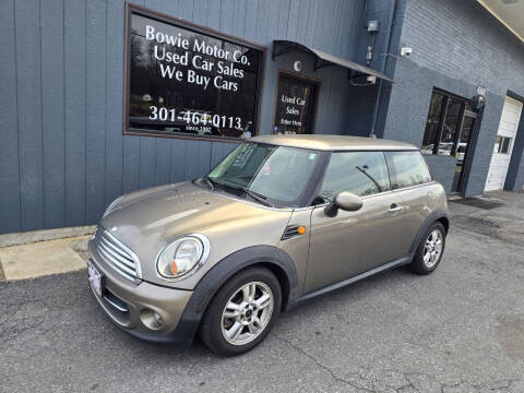 2012 MINI Cooper Hardtop for sale at Bowie Motor Co in Bowie MD