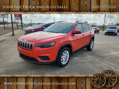 2021 Jeep Cherokee for sale at John Lay Truck and Auto Sales in Independence KS