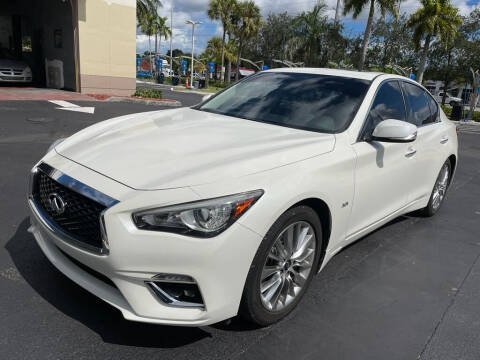 2019 Infiniti Q50 for sale at Guru Auto Sales in Miramar FL