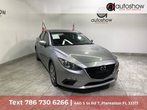 2014 Mazda MAZDA3 for sale at AUTOSHOW SALES & SERVICE in Plantation FL