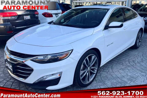 2020 Chevrolet Malibu for sale at PARAMOUNT AUTO CENTER in Downey CA