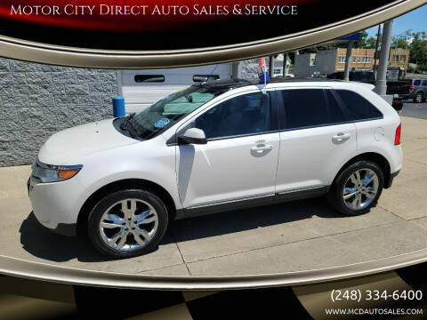 2013 Ford Edge for sale at Motor City Direct Auto Sales & Service in Pontiac MI