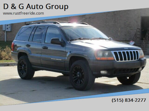 2002 Jeep Grand Cherokee for sale at D & G Auto Group in De Soto IA