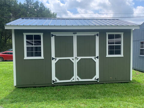 2023 10x16 All American  Deluxe Shed HS for sale at J and S Auto Group in Franklinton NC