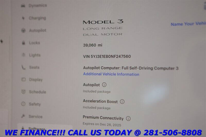 2022 Tesla Model 3 Long Range