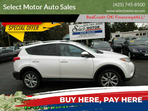 2014 Toyota RAV4 for sale at Select Motor Auto Sales in Lynnwood WA