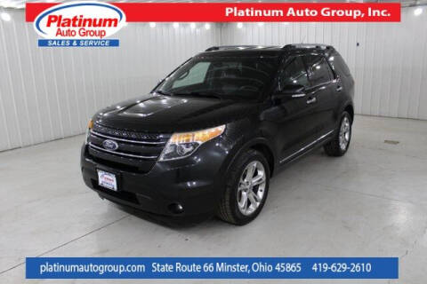 2011 Ford Explorer for sale at Platinum Auto Group Inc. in Minster OH