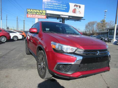 2018 Mitsubishi Outlander Sport for sale at Hanna's Auto Sales in Indianapolis IN