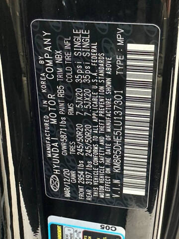 2020 Hyundai Palisade Limited