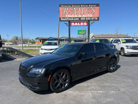 2021 Chrysler 300 for sale at RAUL'S TRUCK & AUTO SALES, INC in Oklahoma City OK
