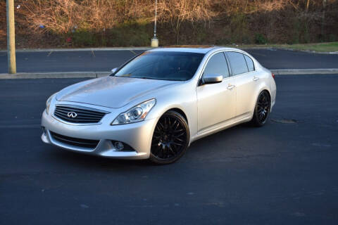 2011 Infiniti G25 Sedan for sale at Alpha Motors in Knoxville TN