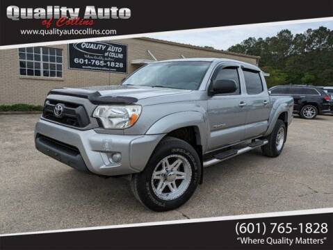2015 Toyota Tacoma for sale at Quality Auto of Collins in Collins MS