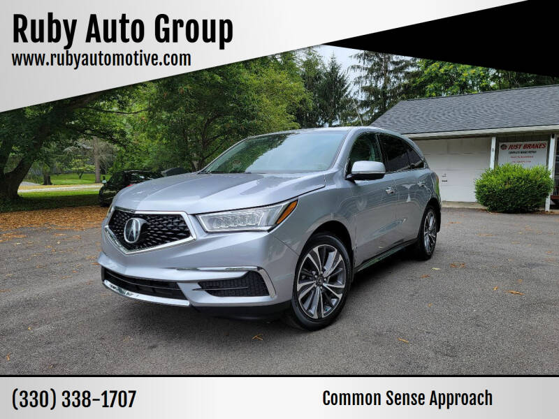 2019 Acura MDX for sale at Ruby Auto Group in Hudson OH