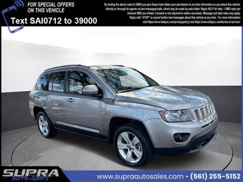 2016 Jeep Compass for sale at SUPRA AUTO SALES in Riviera Beach FL