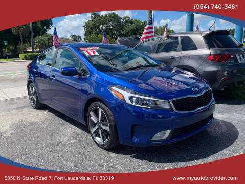 2017 Kia Forte for sale at AUTO PROVIDER in Fort Lauderdale FL