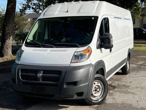 2017 RAM ProMaster for sale at MIA MOTOR SPORT in Houston TX