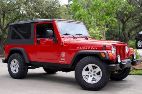 2006 Jeep Wrangler for sale at SELECT JEEPS INC in League City TX