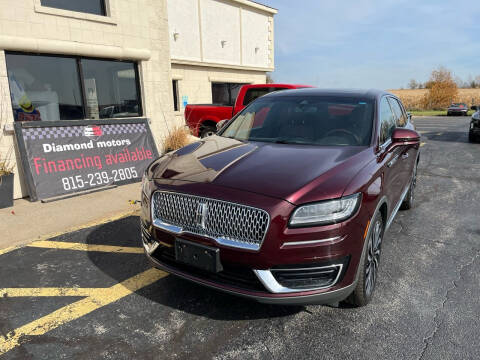 2019 Lincoln Nautilus for sale at Diamond Motors in Pecatonica IL