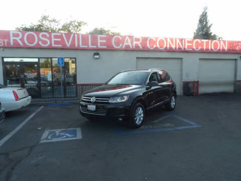 2014 Volkswagen Touareg for sale at ROSEVILLE CAR CONNECTION in Roseville CA