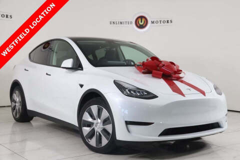 2022 Tesla Model Y for sale at INDY'S UNLIMITED MOTORS - UNLIMITED MOTORS in Westfield IN