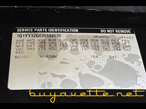 2003 Chevrolet Corvette