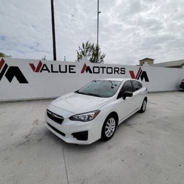 2019 Subaru Impreza for sale at Value Motors Company in Marrero LA