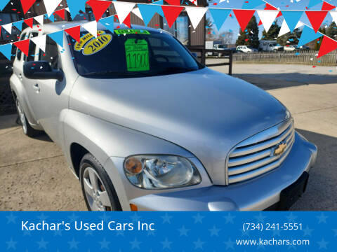 2010 Chevrolet HHR for sale at Kachar's Used Cars Inc in Monroe MI