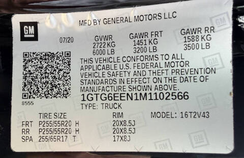 2021 GMC Canyon Denali