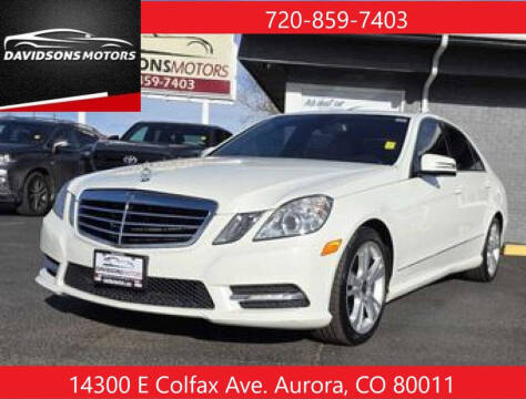 2012 Mercedes-Benz E-Class