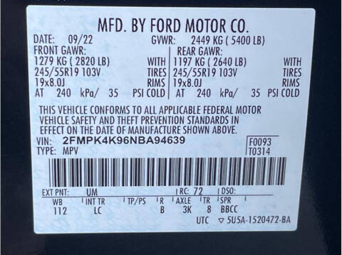 2022 Ford Edge Titanium