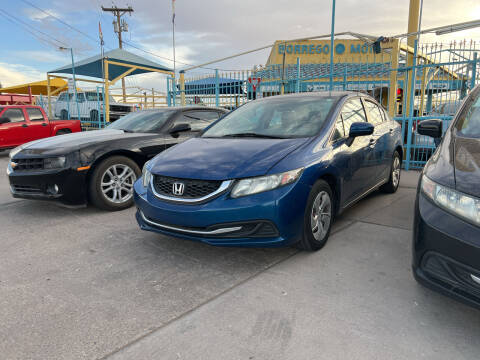 2015 Honda Civic for sale at Borrego Motors in El Paso TX