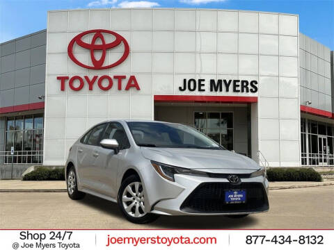 2021 Toyota Corolla for sale at Joe Myers Toyota PreOwned in Houston TX