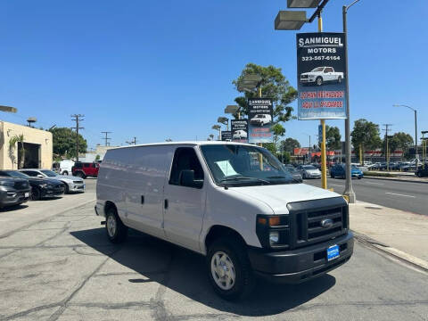 2014 Ford E-Series for sale at Sanmiguel Motors in South Gate CA