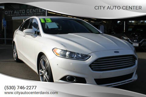 2013 Ford Fusion for sale at City Auto Center in Davis CA