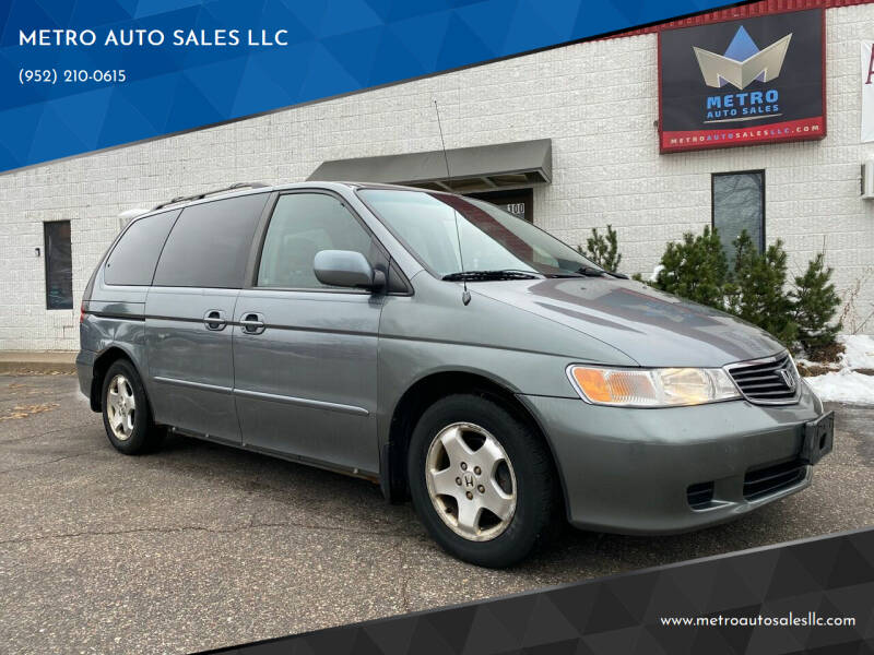 2001 Honda Odyssey for sale at METRO AUTO SALES LLC in Lino Lakes MN