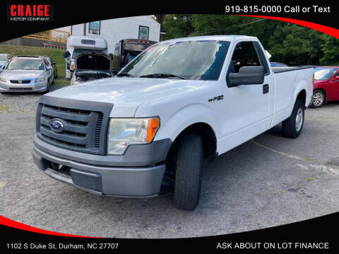 2009 Ford F-150 for sale at CRAIGE MOTOR CO in Durham NC