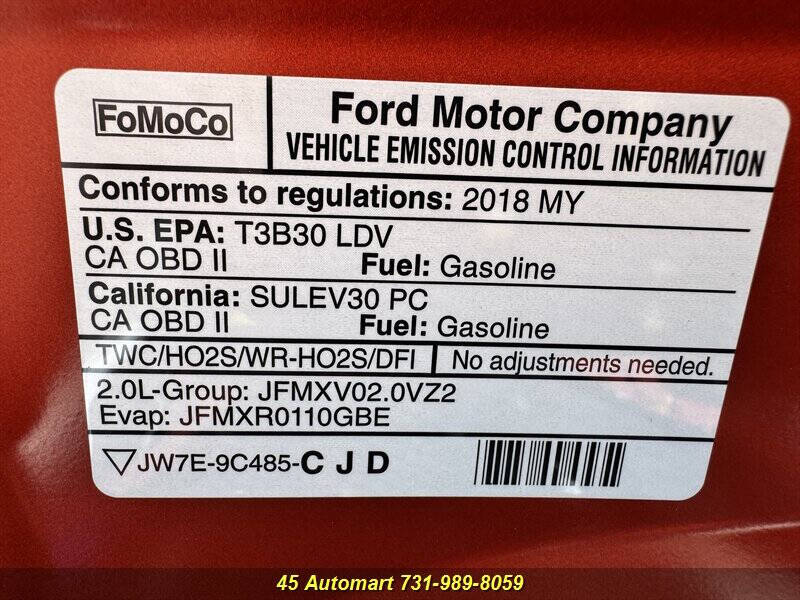 2018 Ford Focus SE