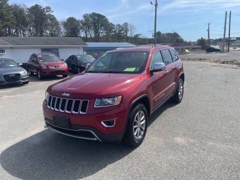 2015 Jeep Grand Cherokee for sale at U FIRST AUTO SALES LLC in East Wareham MA