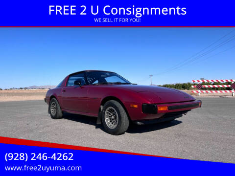 1980 Mazda RX-7 for sale at FREE 2 U Consignments in Yuma AZ