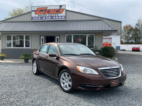 2013 Chrysler 200 for sale at GENE'S AUTO SALES in Selbyville DE